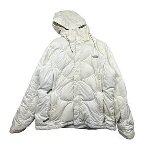 VTG 2006 The North Face Alis Puffer Hood 600 Fill Goose Down Jacket Womens Large